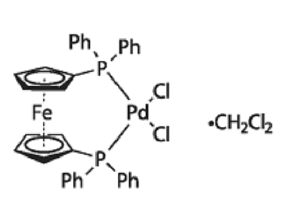 (CAS:95464-05-4)1,1'-Bis(diphenylphosphino)ferrocene-palladium(II)dichloride dichloromethane complex