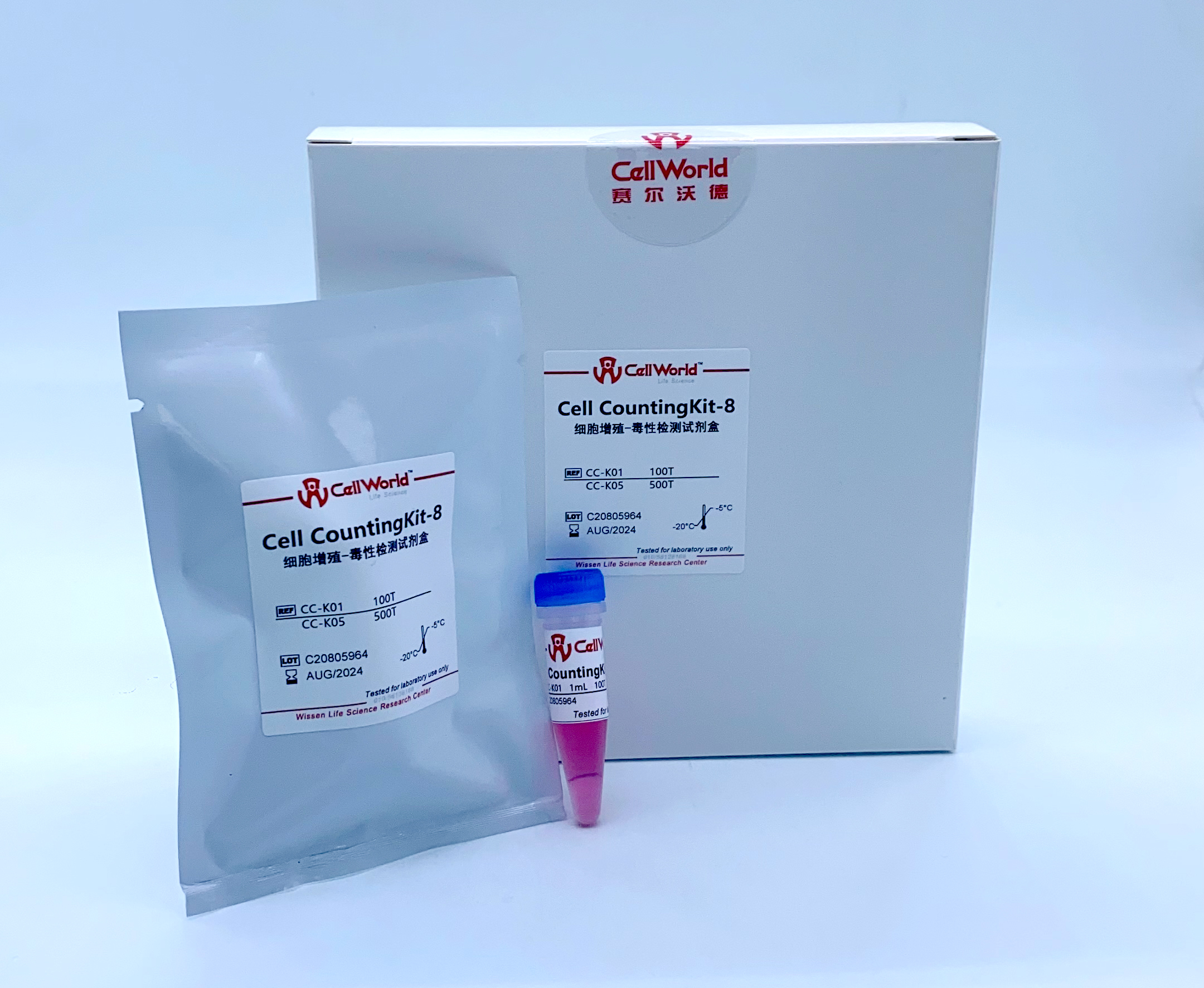 CCK8  细胞增值/毒性检测试剂盒