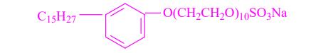 腰果酚聚氧乙烯(10)醚硫酸钠结构式图片|结构式图片