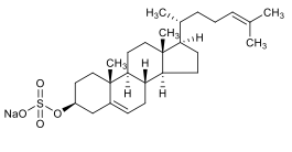 24-脱氢胆固醇硫酸酯钠结构式图片|结构式图片