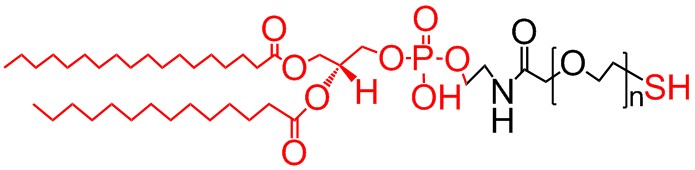 二硬脂酰基磷脂酰乙醇胺-聚乙二醇-巯基结构式图片|结构式图片