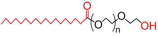 硬脂酸-聚乙二醇-羟基结构式图片|结构式图片