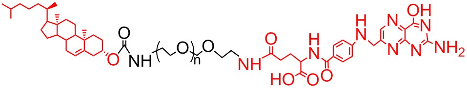 胆固醇-聚乙二醇-叶酸结构式图片|结构式图片