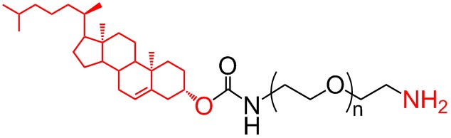 胆固醇-聚乙二醇-氨基结构式图片|结构式图片