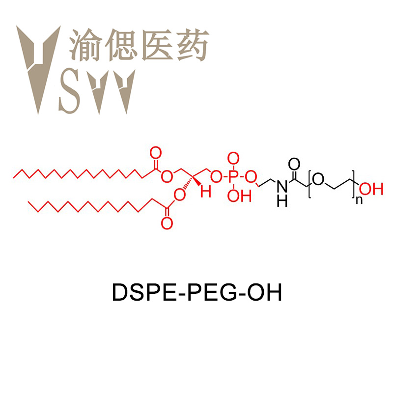 DSPE-PEG-OH，二硬脂酰磷脂酰乙醇胺-聚乙二醇-羟基结构式图片|结构式图片