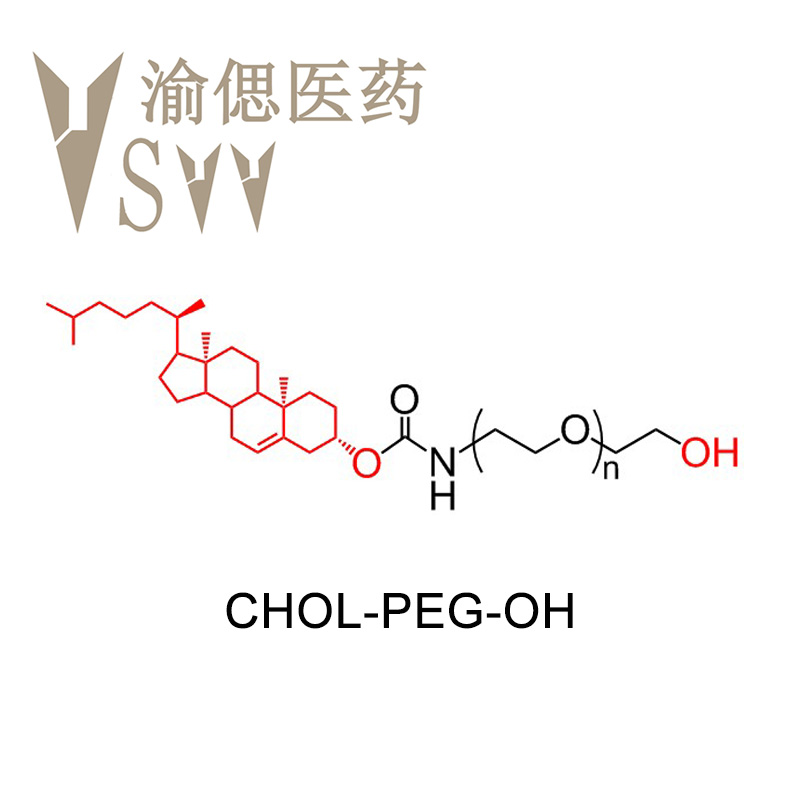 胆固醇-聚乙二醇-羟基、Cholesterol-PEG-OH结构式图片|结构式图片