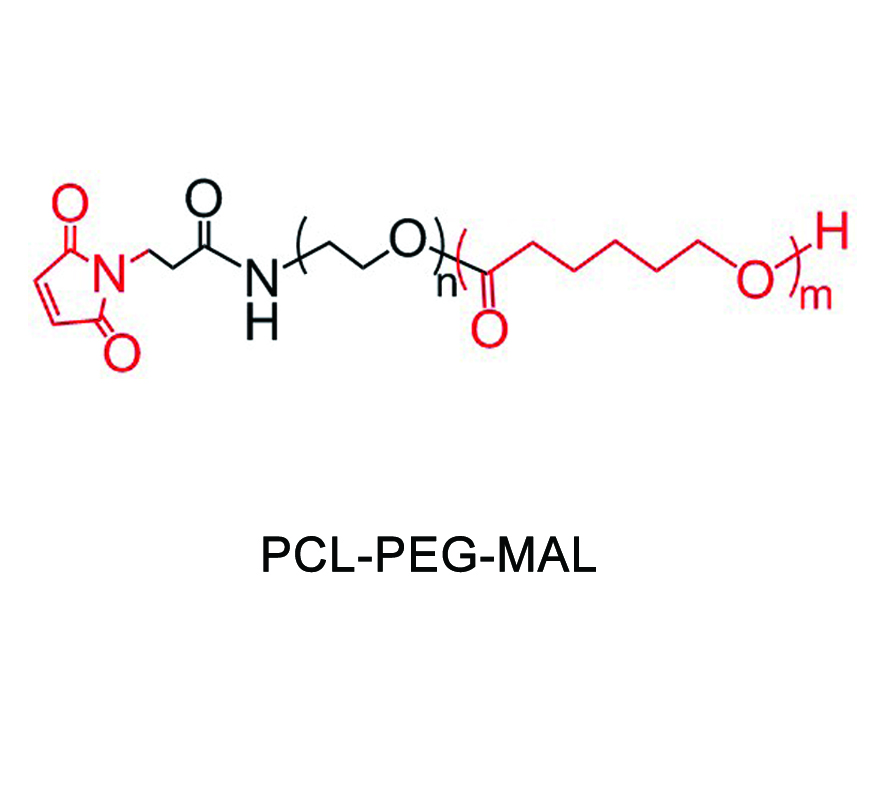 聚己内酯-聚乙二醇-马来酰亚胺，PCL-PEG-MAL结构式图片|结构式图片