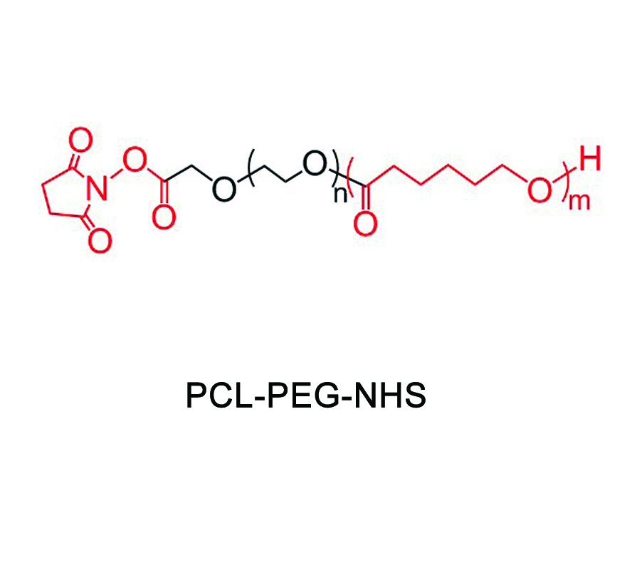 活性脂-聚乙二醇-聚己内酯，PCL-PEG-NHS N-羟基琥珀酰亚胺脂结构式图片|结构式图片
