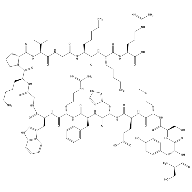 促肾上腺皮质激素（1–17）结构式图片|结构式图片
