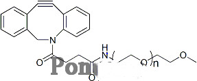 甲氧基聚y2醇-二苯并环辛烯 (MPEG-DBCO)结构式图片|结构式图片
