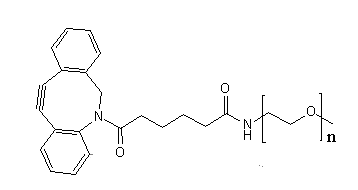 甲氧基聚乙二醇-dibenzocyclooctyne (MPEG-DBCO)结构式图片|结构式图片