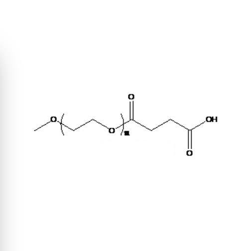 mpeg-sa 甲氧基peg丁二酸结构式图片|结构式图片