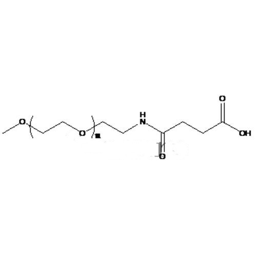 mPEG-SAA  甲氧基PEG酰胺丁二酸结构式图片|结构式图片