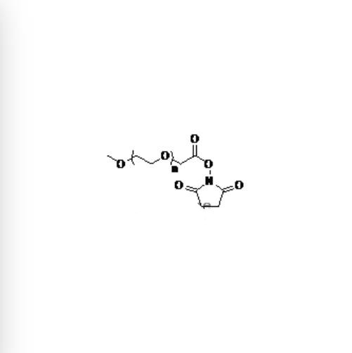 mPEG-SCM  甲氧基PEG琥珀酰亚胺乙酸酯结构式图片|结构式图片
