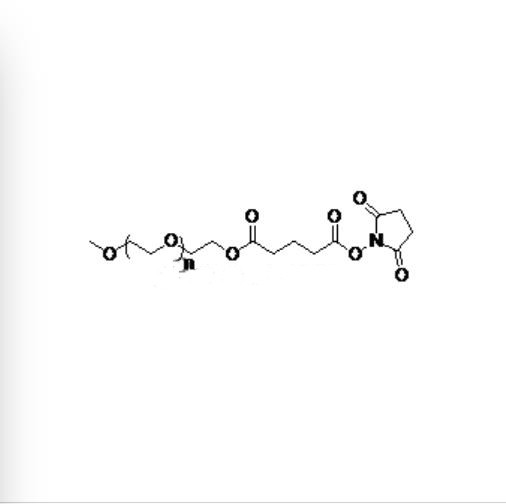mPEG-SG  甲氧基PEG琥珀酰亚胺戊二酸酯结构式图片|结构式图片