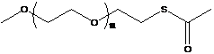 MEPG-AS  甲氧基PEG硫代乙酸酯结构式图片|结构式图片