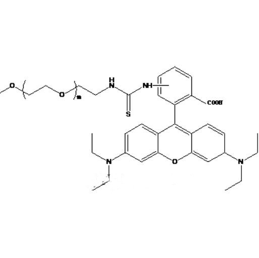 mPEG-Rhodamine  MPEG-RB  甲氧基PEG罗丹明结构式图片|结构式图片