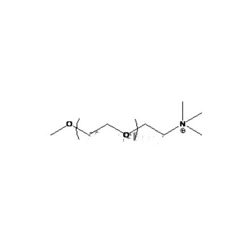 mPEG-trimethylamine  MPEG-TMA  甲氧基PEG三甲胺结构式图片|结构式图片