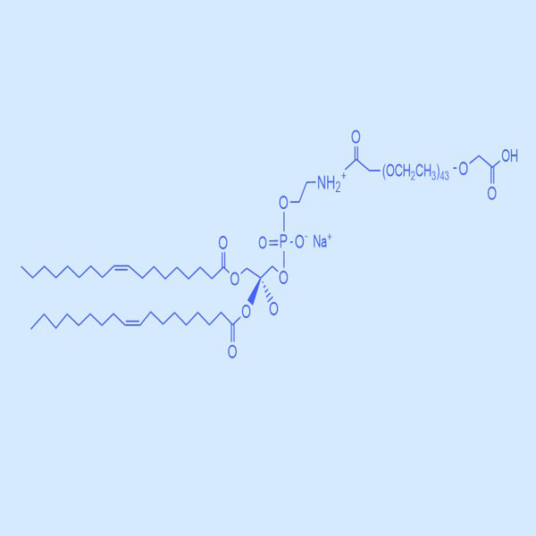 DOPE-PEG-COOH二油酰磷脂酰乙醇胺-聚乙二醇-羧基结构式图片|结构式图片