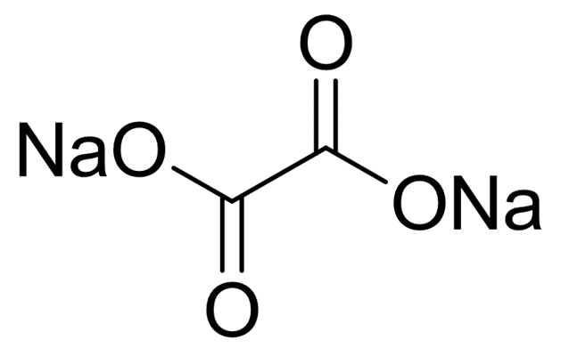 草酸钠结构式图片