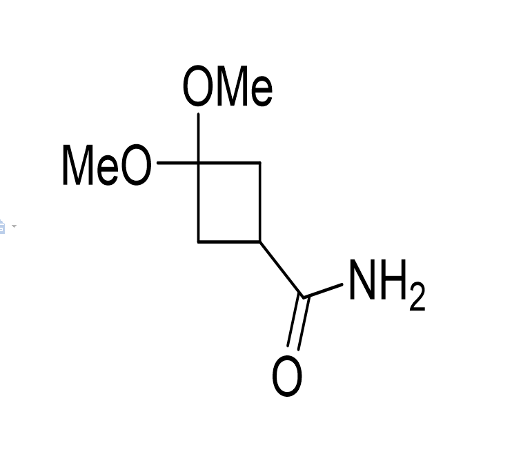 3,3-二甲氧基环丁烷-1-甲酰胺