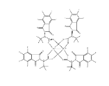 四[N-四氟邻苯二甲酰基-(S)-叔亮氨酸基]二铑双(乙酸乙酯)加合物结构式图片|结构式图片