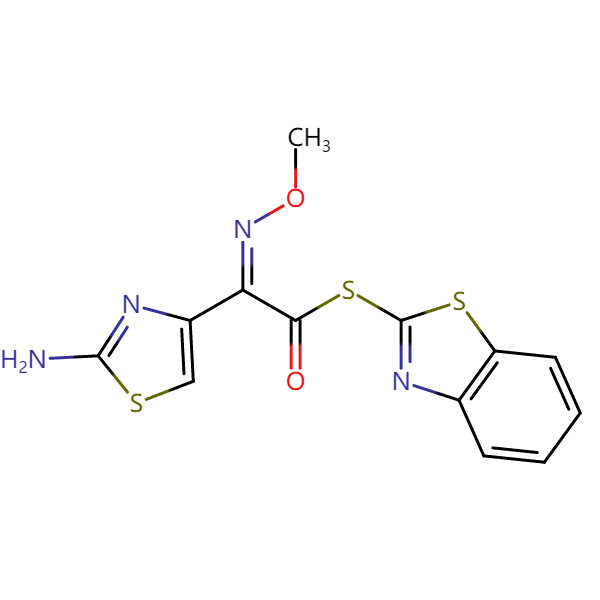 头孢曲松钠EP杂质D（AE活性酯）结构式图片|结构式图片