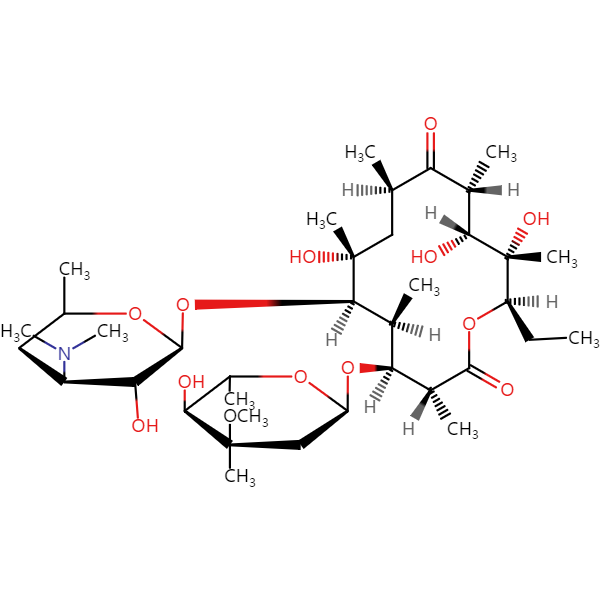 红霉素EP杂质B结构式图片|结构式图片