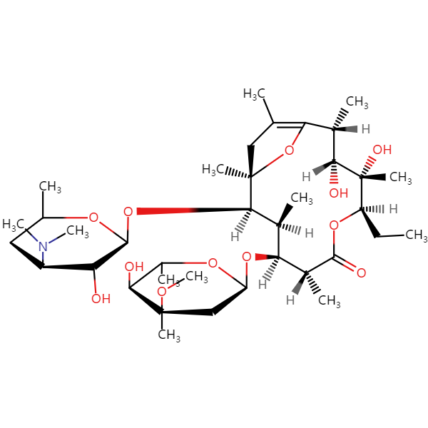 红霉素EP杂质E结构式图片|结构式图片