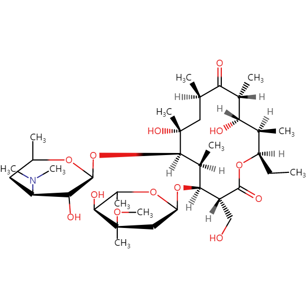 红霉素EP杂质M结构式图片|结构式图片