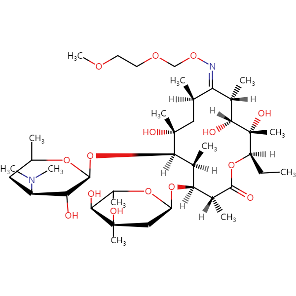 罗红霉素EP杂质E结构式图片|结构式图片