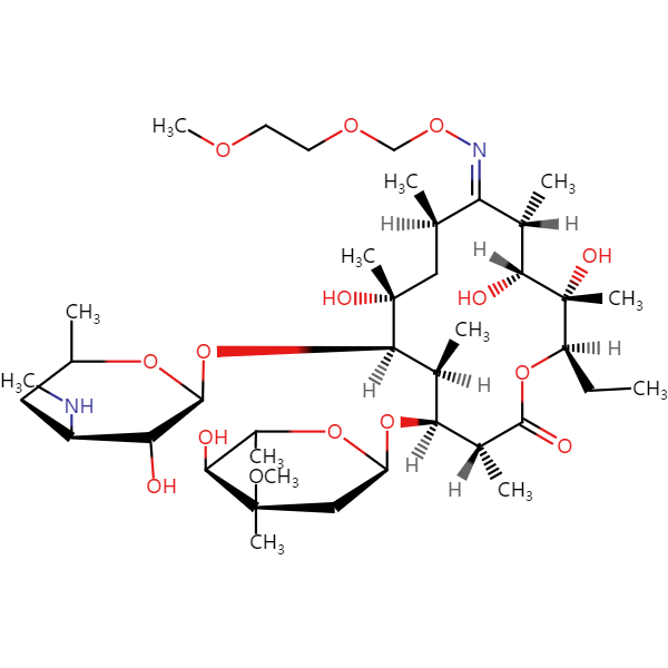 罗红霉素EP杂质F结构式图片|结构式图片