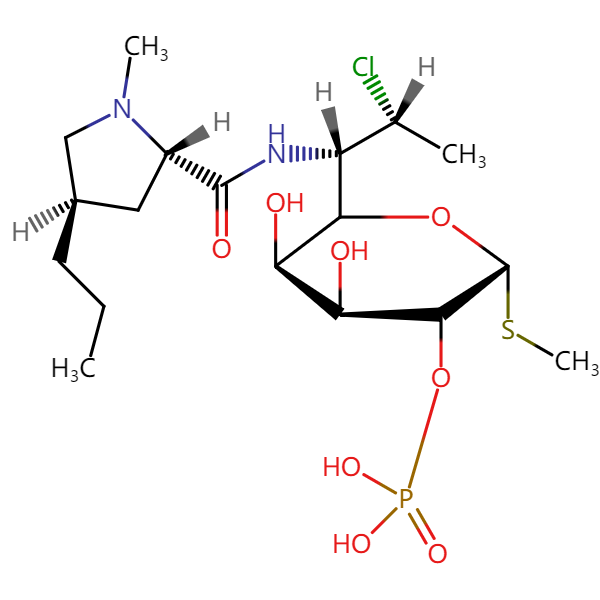 磷酸克林霉素杂质L结构式图片|结构式图片