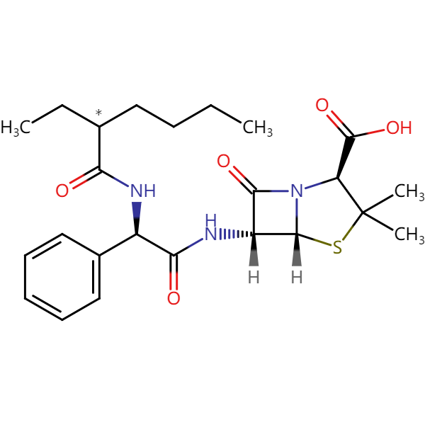 乙基乙酰氨基氨苄西林结构式图片|结构式图片