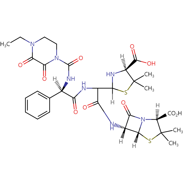 哌拉西林开环6APA结构式图片|结构式图片