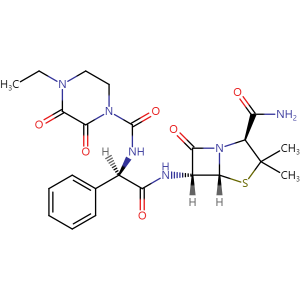 哌拉西林酰胺结构式图片|结构式图片