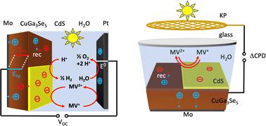 Effect of charge selective contacts on the quasi Fermi level splitting of CuGa3Se5 thin film photocathodes for hydrogen evolution and methylviologen reduction