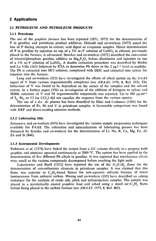 Petroleum and petroleum products