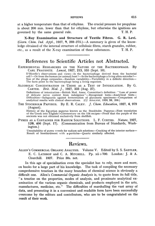 References to scientific articles not abstracted