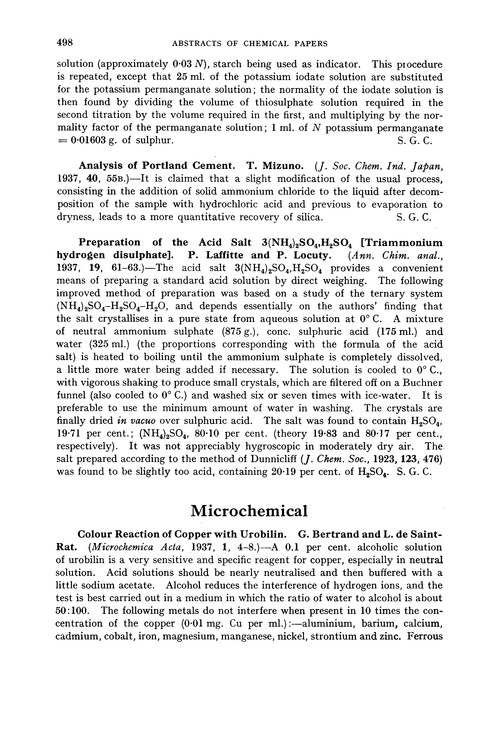 Microchemical