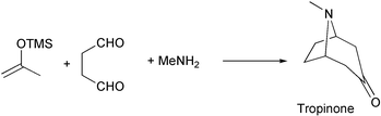 One-pot synthesis of tropinone by tandem (domino) ene-type reactions of ...