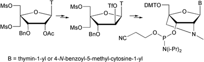 Graphical abstract: Synthesis of 2′-amino-LNA: a new strategy