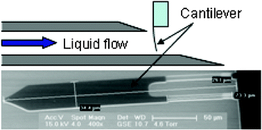 Graphical abstract: Piezoresistive cantilever based nanoflow and viscosity sensor for microchannels