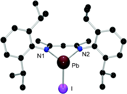 Graphical abstract: Synthesis and theoretical studies on rare three-coordinate lead complexes