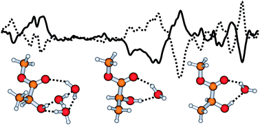 Graphical abstract: Chirality transfer through hydrogen-bonding: Experimental and ab initio analyses of vibrational circular dichroism spectra of methyl lactate in water