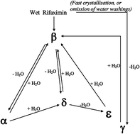 Graphical abstract: Crystal forms of rifaximin and their effect on pharmaceutical properties