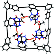 Graphical abstract: Tetrameric molecular bowl assembled from glycoluril building blocks