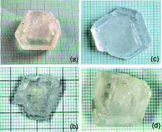 Graphical abstract: Effect of alkaline earth and transition metals doping on the properties and crystalline perfection of potassium hydrogen phthalate (KHP) crystals