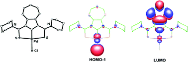 Graphical abstract: Palladium(ii) and platinum(ii) complexes bearing a κ3SCS pincer ligand with an azulene unit