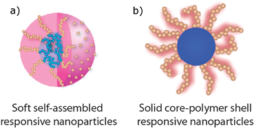 Stimulus responsive core-shell nanoparticles: synthesis and ...